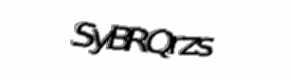 Security check image, please type the characters shown
